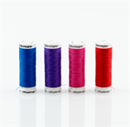 Gutermann Creative Sew-All Thread - 200m - 100% Polyester - 4 Pack - Brights