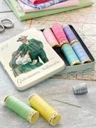 GUTERMANN - Nostalgic Box Sew-All Thread 100m Qty 8 - Pastels