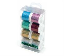DISCONTINUED - Madeira - Jewel Thread Box - 8x Colours x 100m Spools