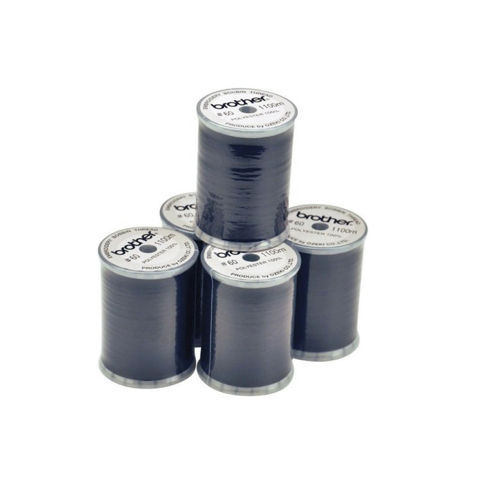 Brother Accessory: Thread Embroidery Bobbin 90 5pk Black - Embroidery only models