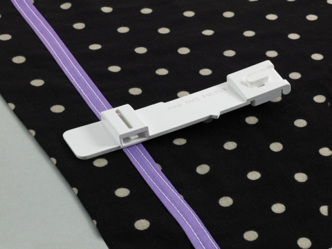 Brother Overlocker Feet: SA222CV Bias Tape Folder (12mm/1/2inch tapes) - 2340CV, CV3550CV, CV3550