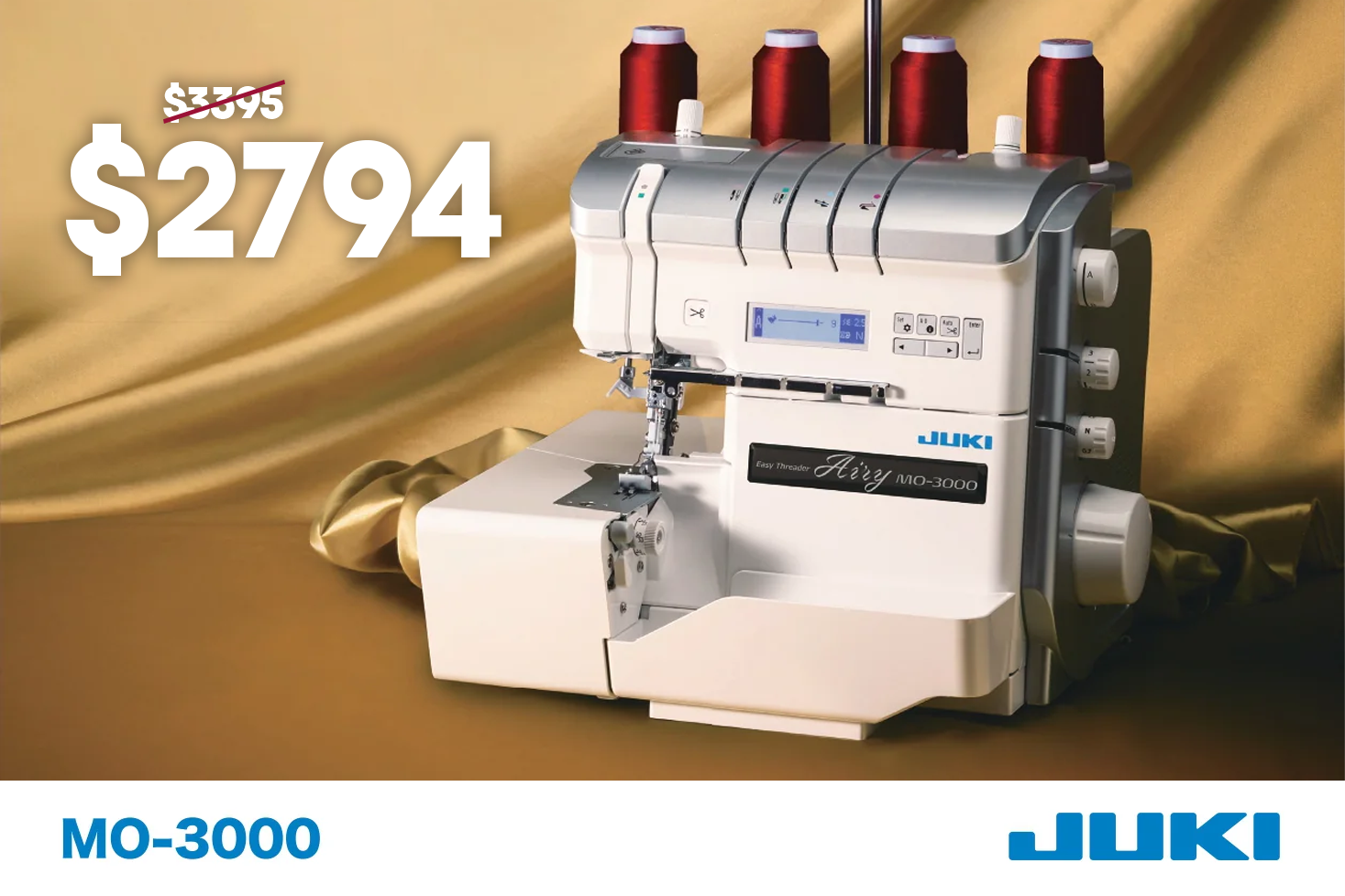 JUKI MO 3000 Super Special Hobbysew