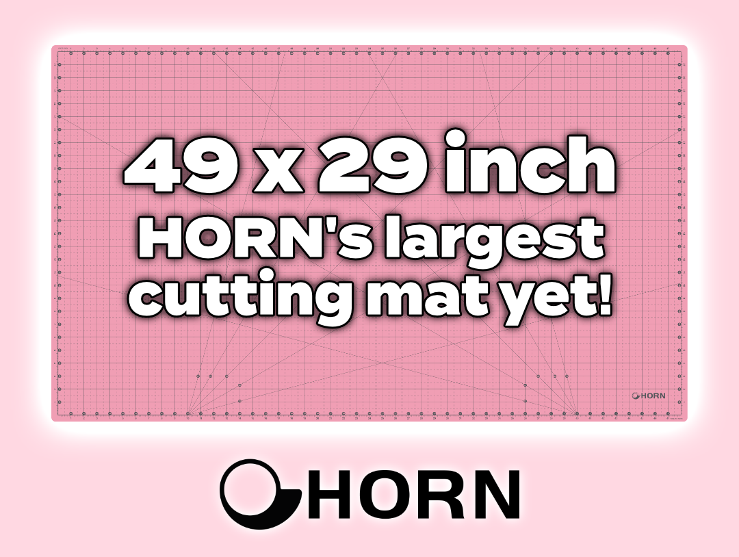 49 X 29 Inch Our Largest Cutting Mat Yet HORN Homepage Banner 2026