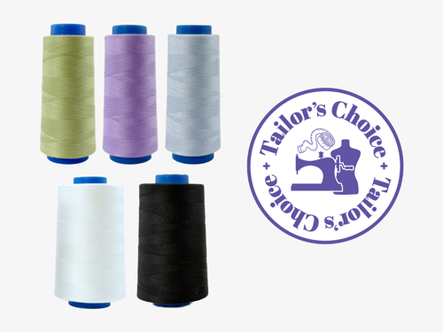 Tailors Choice Overlocking Threads More For You Button