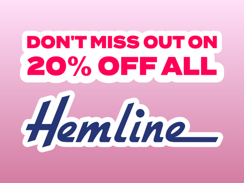 20% OFF HEMLINE More For You Thumbnail 2026