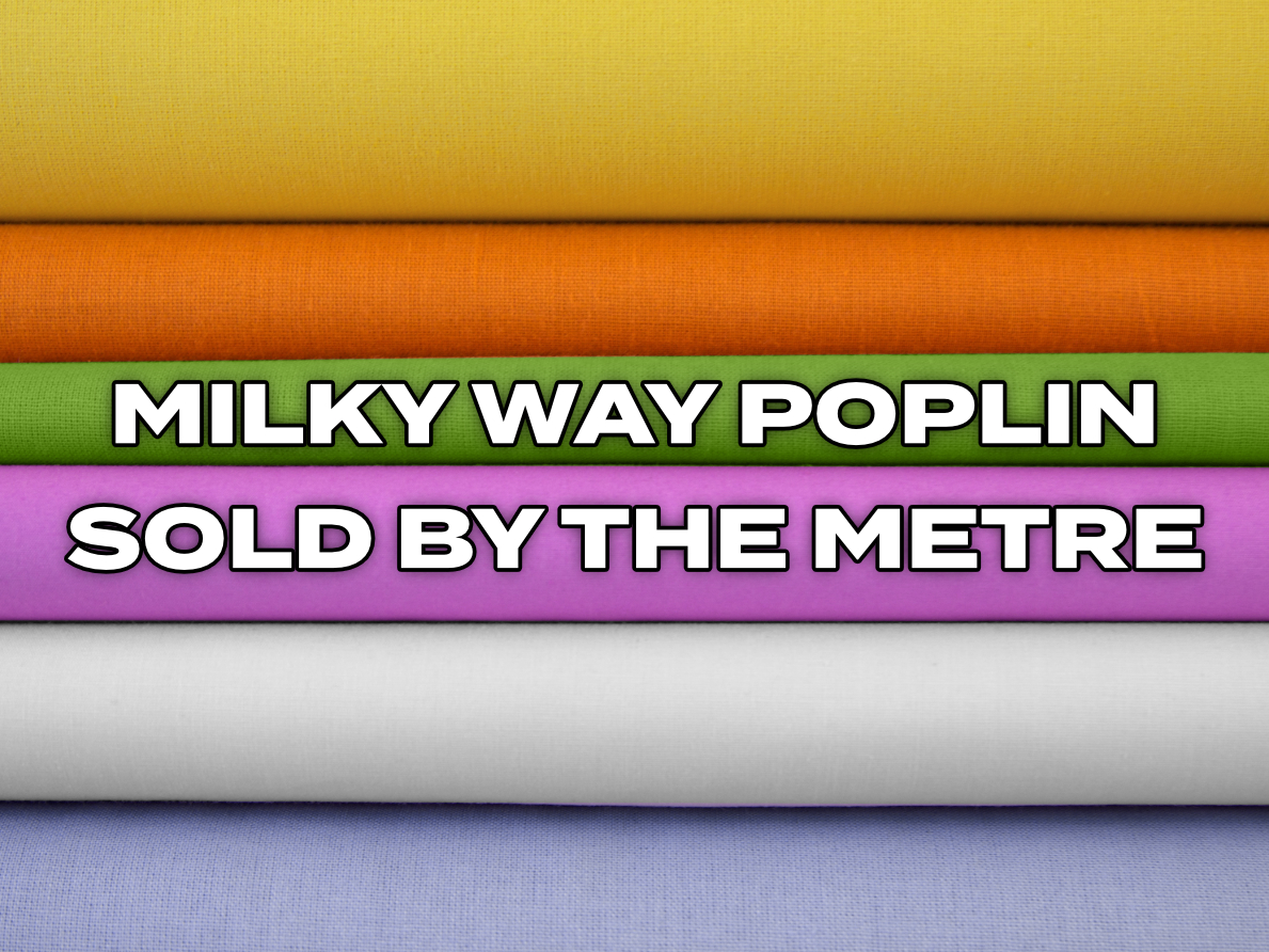 Poplin Fabric By Milky Way Homepage Banner Image