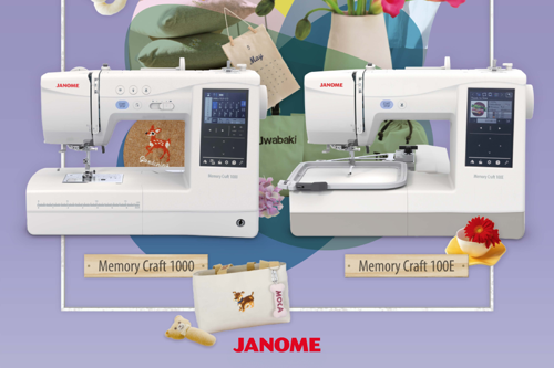 Janome MC1000 100E Homepage Banner