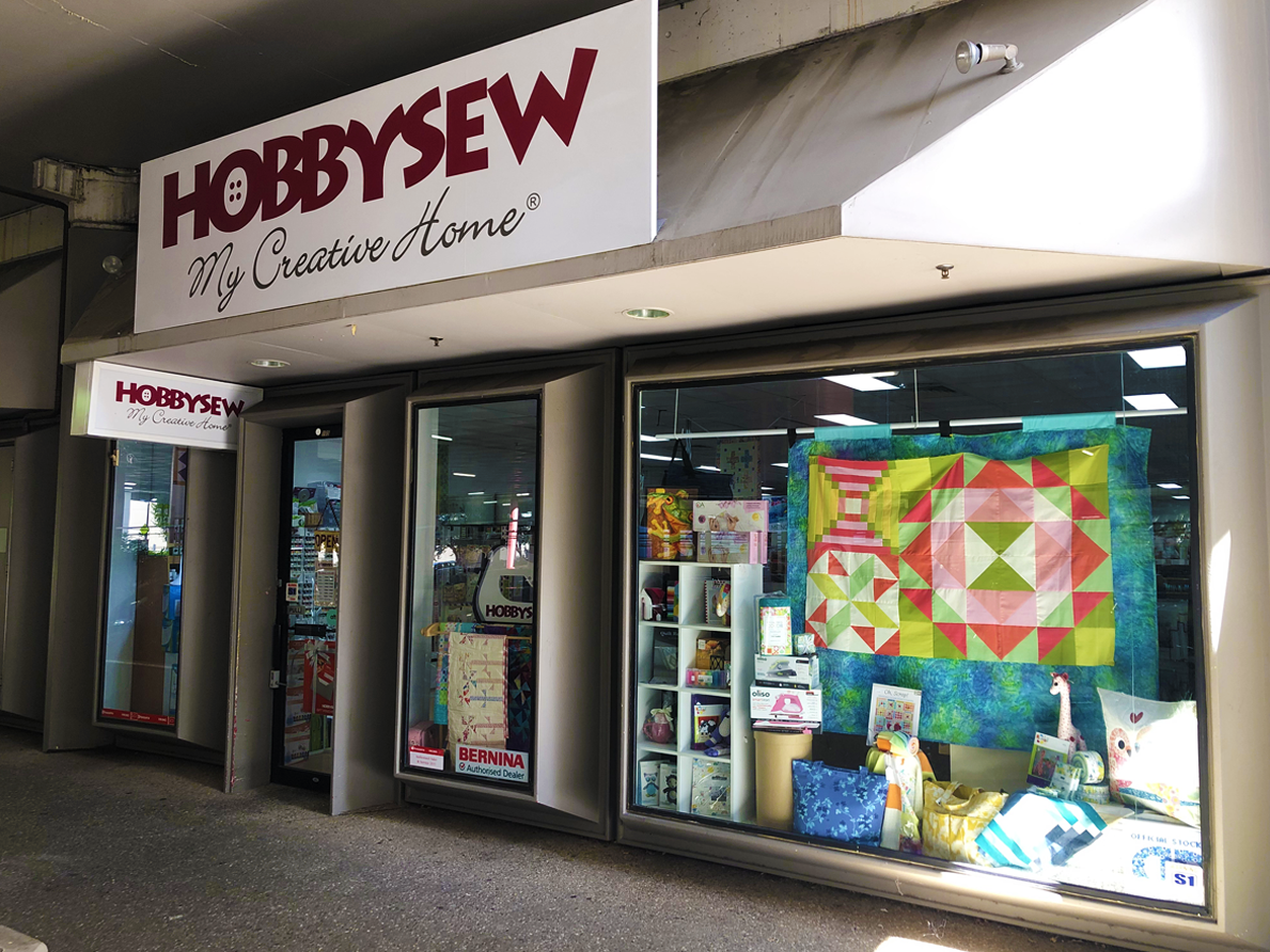 Hobbysew Belconnen Store Button