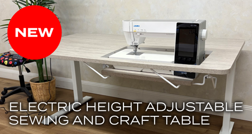 Electric Height Adjustable Table Hobbysew December Homepage Icon
