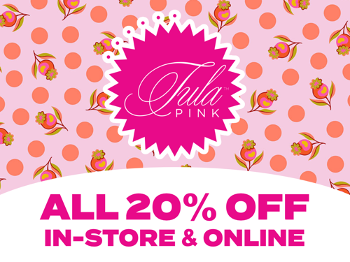 20% OFF TULA PINK More For You Thumbnail 2026