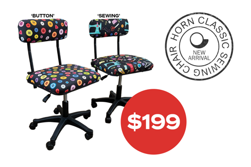 NEW HORN Classic Sewing Chair August Homepage Image