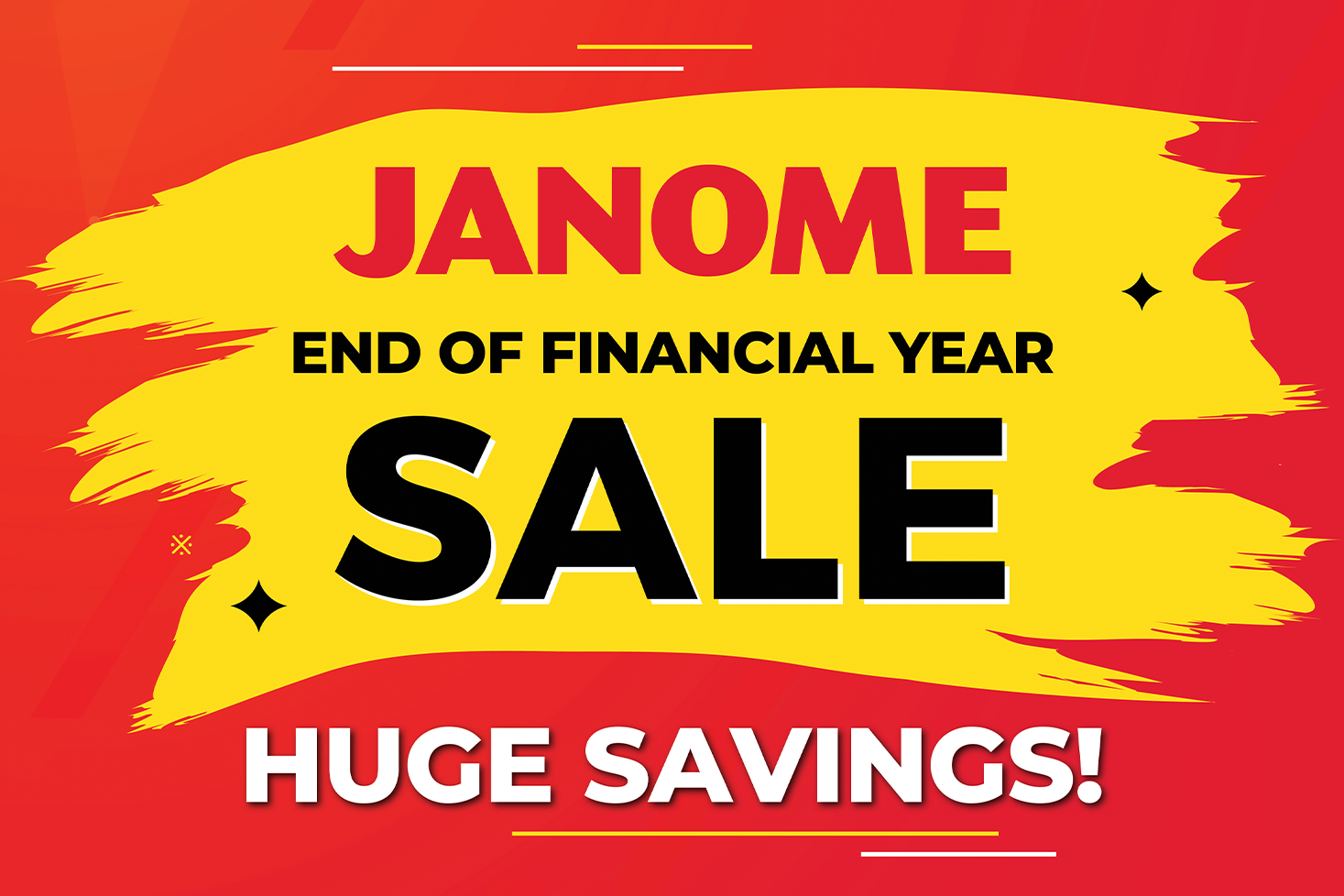 Janome EOFY Hobbysew Homepage
