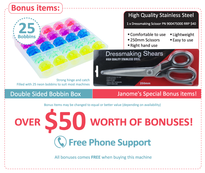 Bonus Items - Bobbins & Shears - Total value $89.95