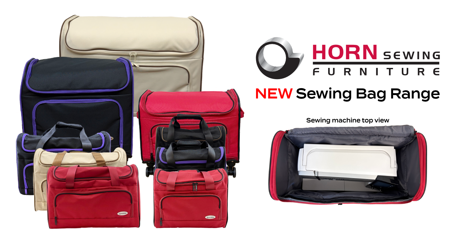 HORN Sewing Bag Range Homepage Banner 2025