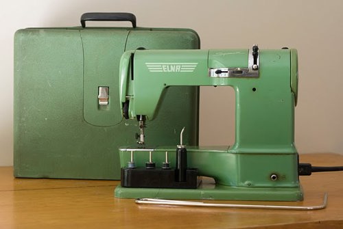 vintage elna~ – pattern scissors cloth