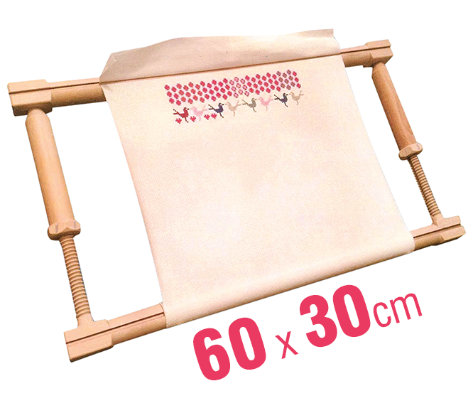 Adjustable Embroidery Frame 60x30cm by Nurge in Cross Stitch, Tools