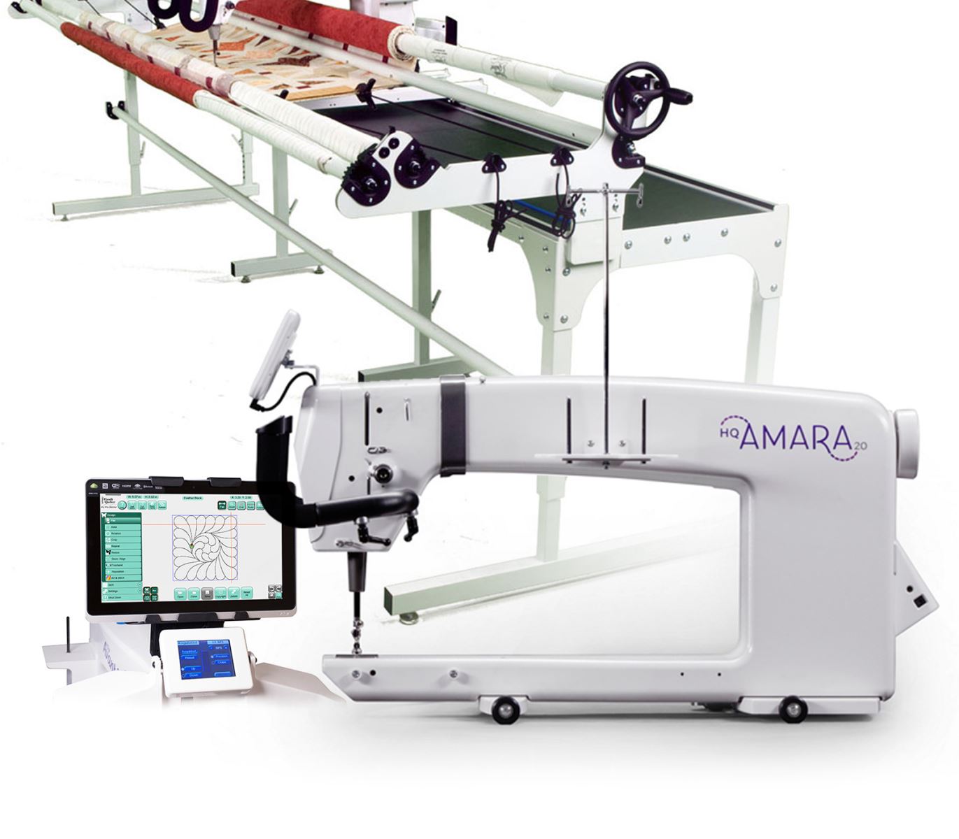 Amara 20 Package with ProStitcher by Handi Quilter Longarm Machines in