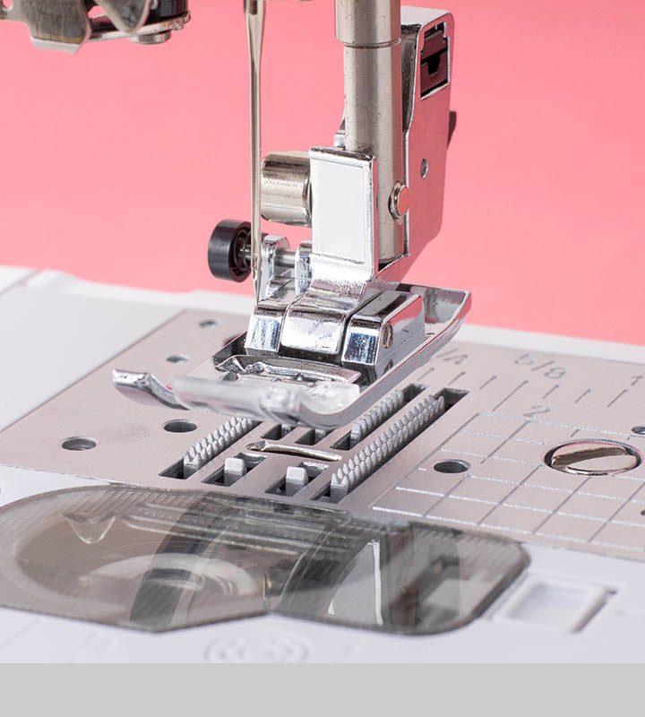 Brother A16 Sewing Machine - Sharp feed dogs