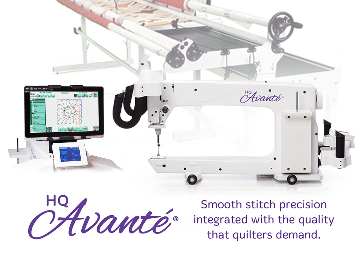 18 Avanté Package with ProStitcher by Handi Quilter Longarm Machines