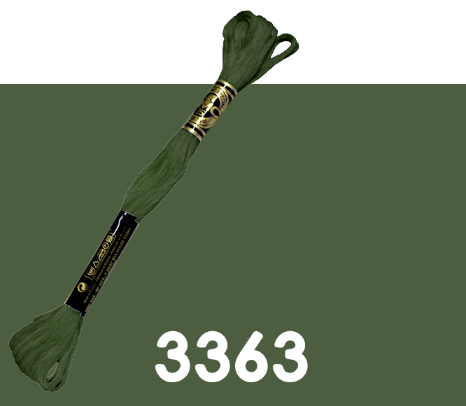 DMC Stranded Nombre Shade Cotton 3363