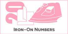 Iron-On Numbers
